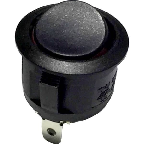 Vippströmbrytare 250 V-AC 6 A 1 x Av-På 28430C606 permanent 1 st.
