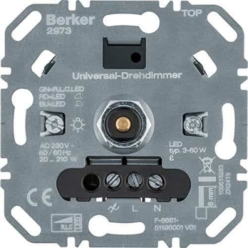 LED roterande dimmer - BERKER 4011334510079 2973