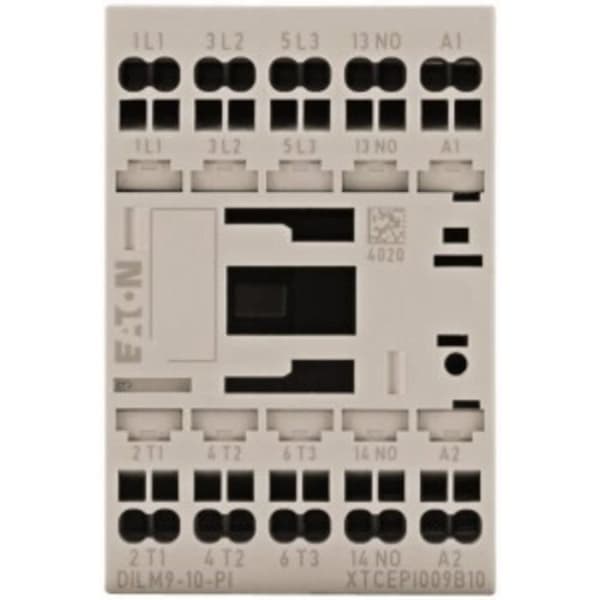 Strömkontaktor - EATON - DILM9-10(24VDC)-PI - 3 NO (T) - 4 kW - 9 A