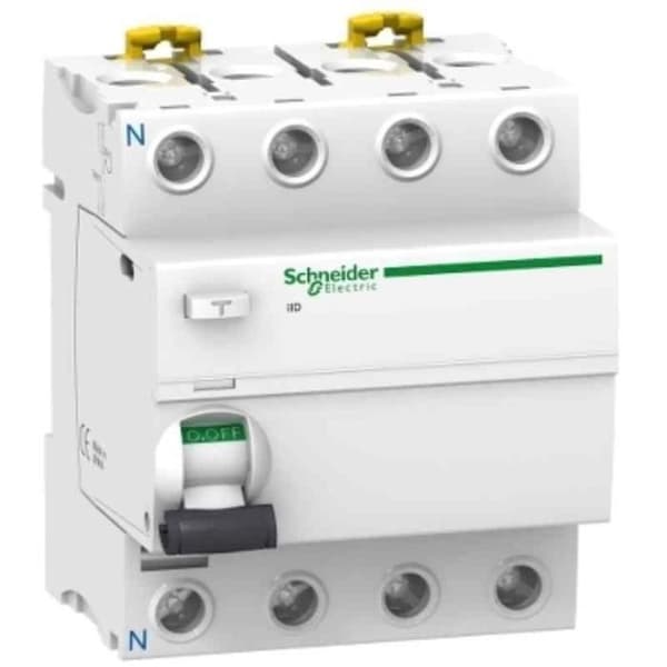 Differentialbrytare - Schneider - IDD 4P 40A 300mA - Elektrisk - Plast - Kabelansluten