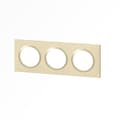 Miniatyrbild 1 av 2: Finishing plate - Legrand - Dooxie - 3 positioner - Dune finishing - Plast