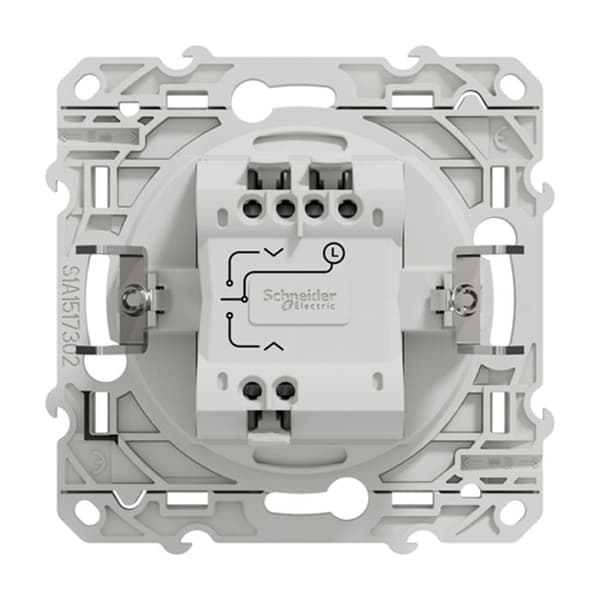 ODACE rulljalusibrytare 3 knappar upp/ner/stoppskruv - SCHNEIDER ELECTRIC - S520208