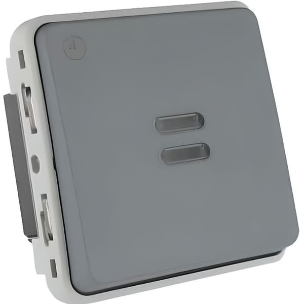 Belyst tidsfördröjningsbrytare PLEXO 8 A - LEGRAND - 069504