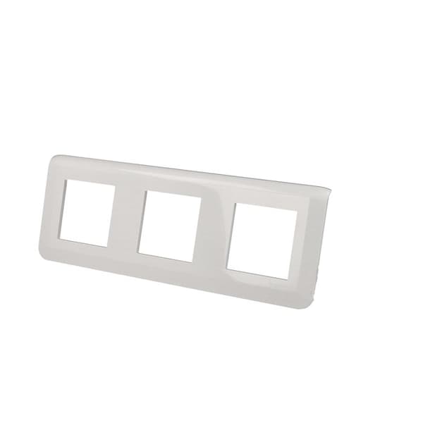 Avslutningsplåt - LEGRAND - MOSAIK - Vit - 3x2 moduler - Horisontell