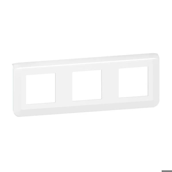 Avslutningsplåt - LEGRAND - MOSAIK - Vit - 3x2 moduler - Horisontell