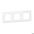 Miniatyrbild 1 av 2: Avslutningsplåt - LEGRAND - MOSAIK - Vit - 3x2 moduler - Horisontell