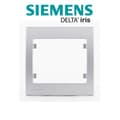 Miniatyrbild 2 av 2: SIEMENS Delta Iris Enkelplatta silver