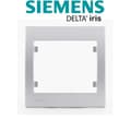 Miniatyrbild 1 av 2: SIEMENS Delta Iris Enkelplatta silver