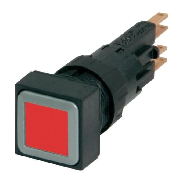 Eaton Q18LT-RT momentan röd upplyst tryckknapp 089776 - IP65 Ø 16mm