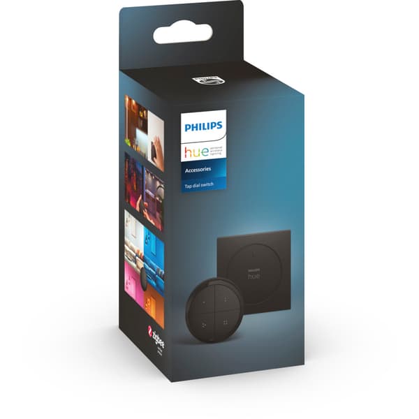 Philips Hue Bryter Rund Sort