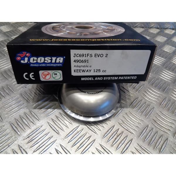 J.Costa JC691FS variator för kinesisk Keeway 125 skoter Arn F-Act Focus Matrix