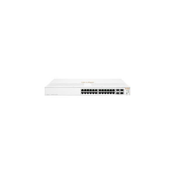 Switch - HPE - Aruba Instant On 1960 24ggt 4sfp - 24 Gigabit-portar - 4 SFP-portar Vit
