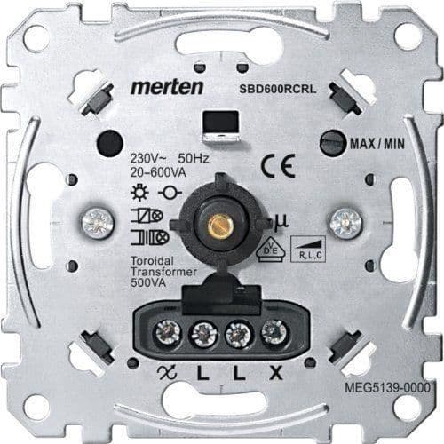 Merten MEG5139-0000 Universal-vridreglage, 20-600 W/VA - 1563878