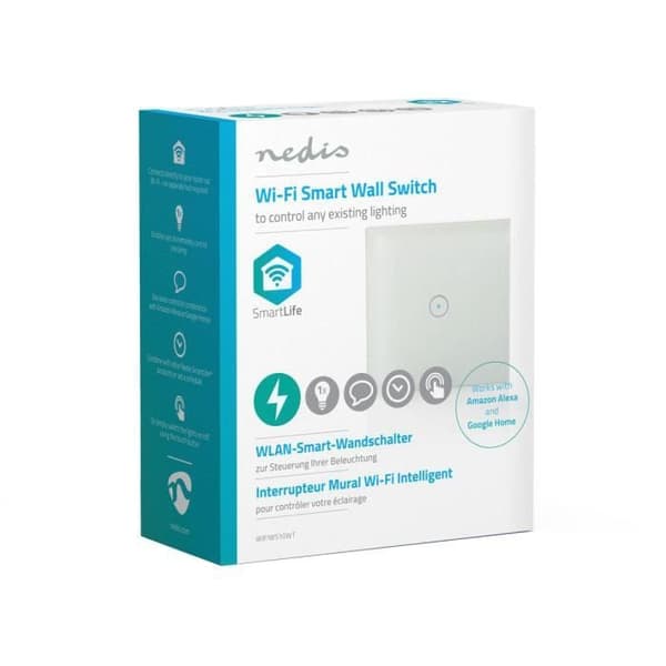 NEDIS WiFi Smart Light Switch - Singel