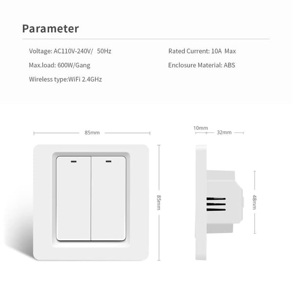 Smart Wifi -kytkinpaneeli