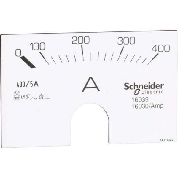Amperemeter - Schneider Electric - 16039 - Ferromagnetisk - Inomhus - Elektrisk - Klar att installera - Kabelansluten