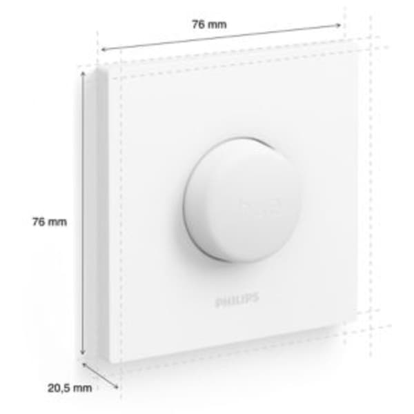 Philips Hue Bryter Rund Hvit