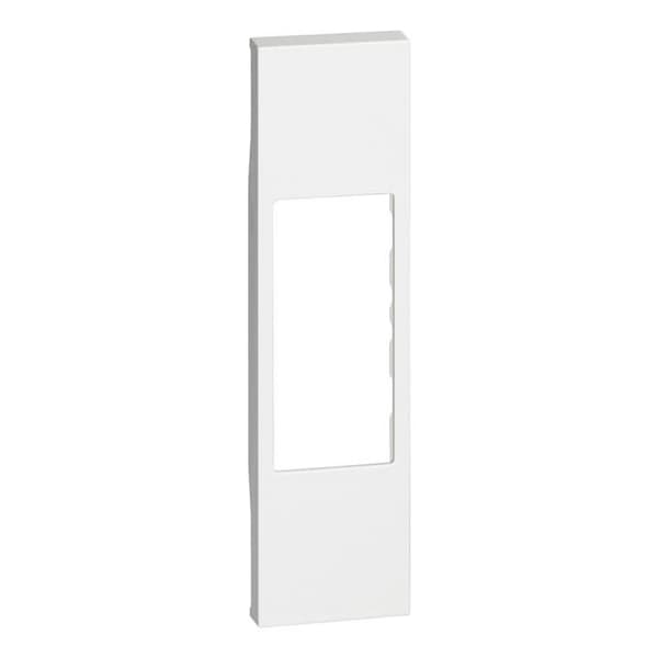 Living Now finishing frontplatta för 1 modul RJ45-sockel - vit