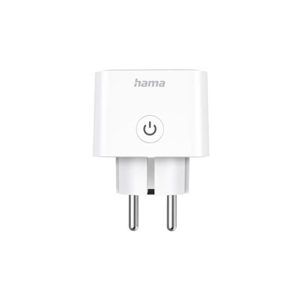 Intelligent WiFi-plugg, Matter,/ röst./app., elektrisk mätning, 3 680 W