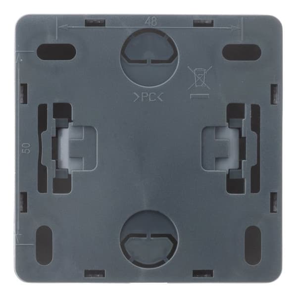 Kopplingsdosa - Zenitech - Vulco - Vit - Klar att installera - Satinfinish