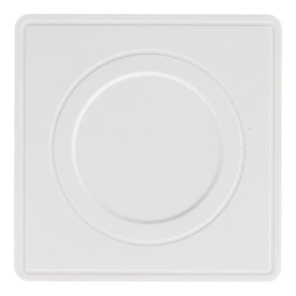 Kopplingsdosa - Zenitech - Vulco - Vit - Klar att installera - Satinfinish