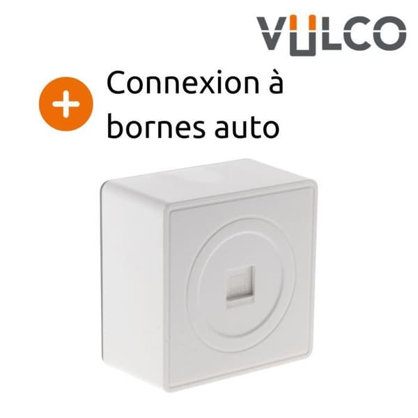 RJ45_uttag - Zenitech - Vulco - Vit - Matt yta - Klar att installera