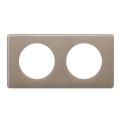 Céliane Lackad Tallrik - Pebble - 2 positioner - 066612 - Legrand