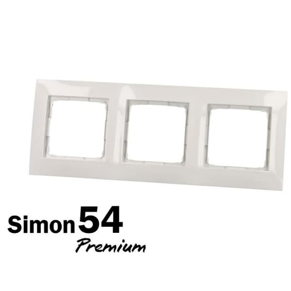 Vit finishplatta vit triple Simon Premium