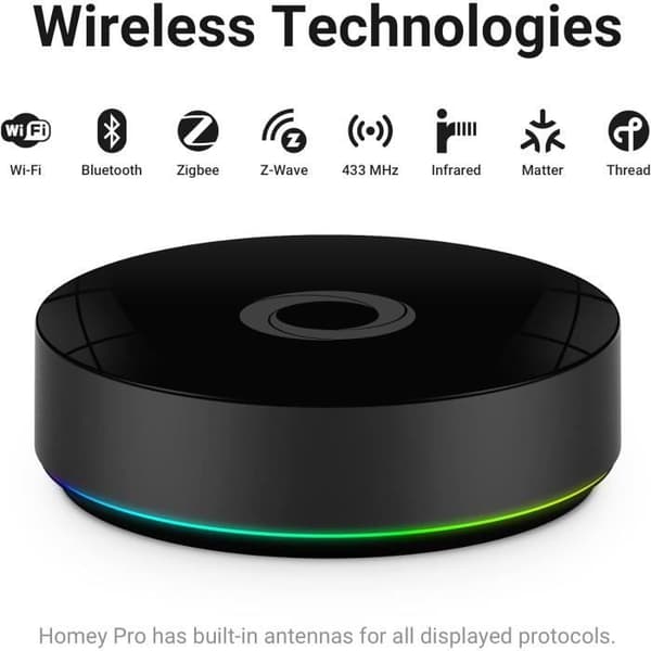 Homey Centrale Pro Smart Home Hub för Hemautomatisering