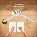 Miniatyrbild 4 av 4: TD® Dubbelhuvud Bordslampa USB Ögonskydd Vitt ljus Studentkontor Skolmaterial Sovrumsdekoration Vit