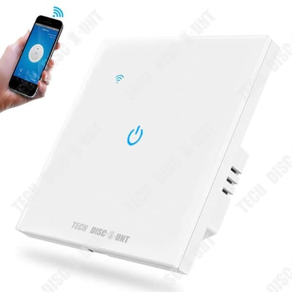TD® 10A Smart switch en öppen kontroll enkel brand noll brand WIFI röstassistent APP kontrollomkopplare