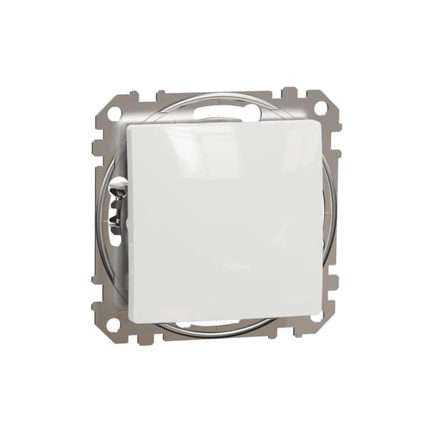 Sedna Design 1-napainen kytkin valkoinen SDD111101