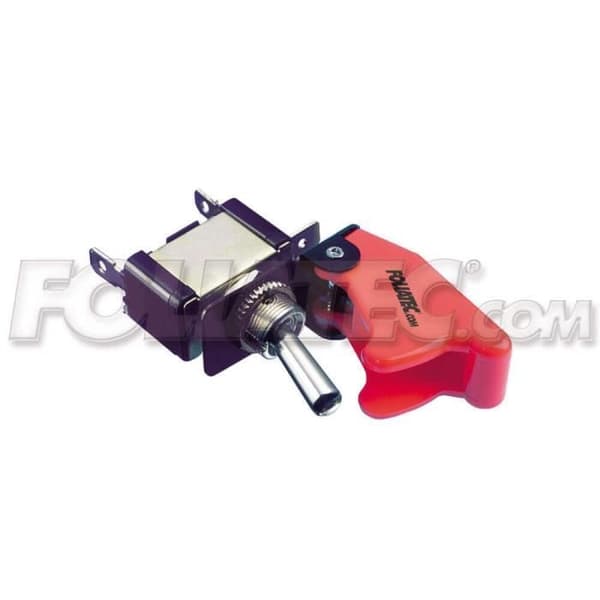Foliatec 33105 Flygplansknapp Röd - FT33105