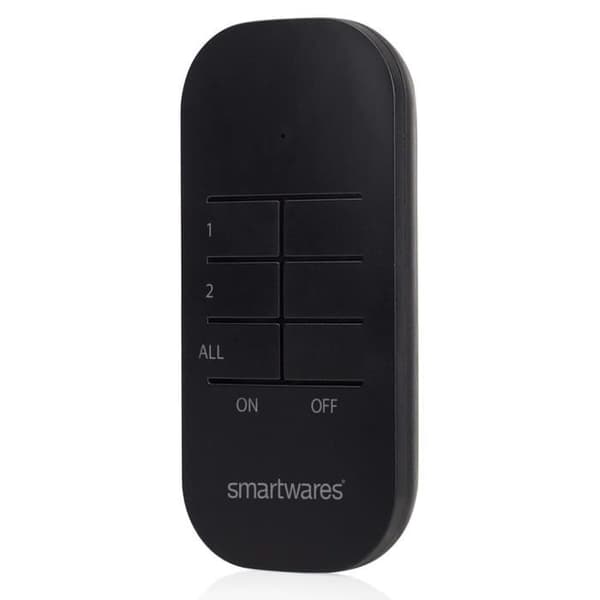 Smartwares Outdoor minibrytarsats 7,2x7,6x1,4 cm Svart