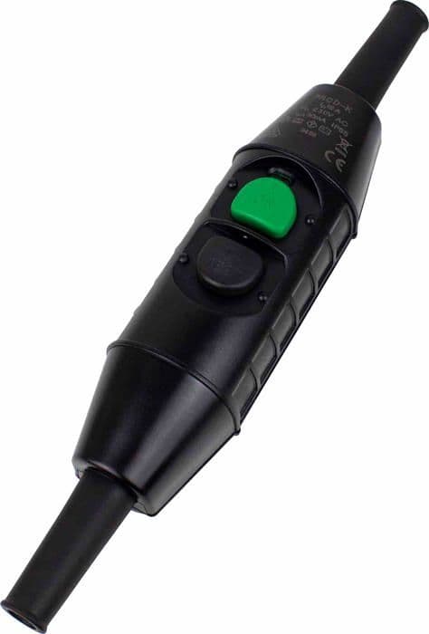 Switch As - schwabe - 45400 - PRCD-K Mellanströmbrytare 3600 W 230 V Svart
