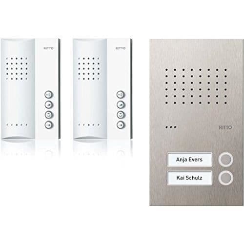 Intercom - RITTO - RGE1818425 - 2 knappar - Trådbunden - Vit