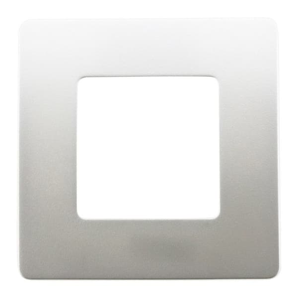 Avslutningsskiva - VENUS - Venus - Anodiserad metall - Grå - 1 utgång - 8mm x 80mm x 80mm