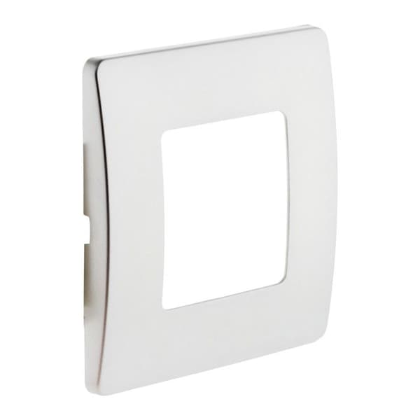 Avslutningsskiva - VENUS - Venus - Anodiserad metall - Grå - 1 utgång - 8mm x 80mm x 80mm