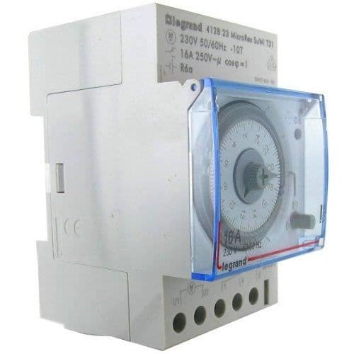 Daglig automatisk analog programmerbar ur med strömreserv - LEGRAND - 412823