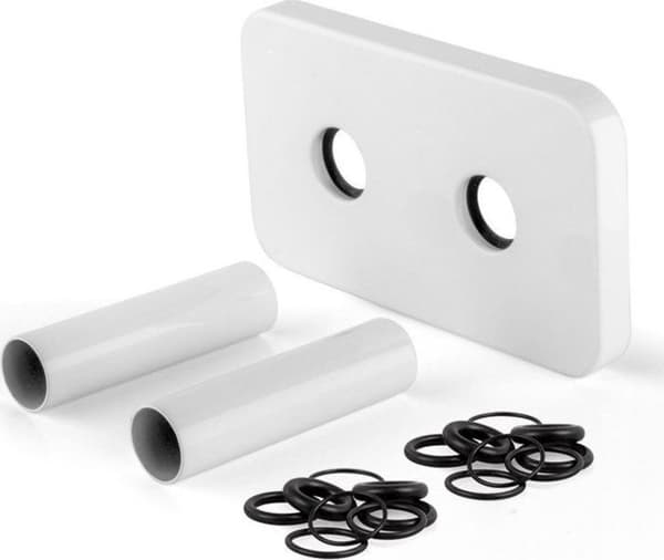 Noname ROSETTE DUO 50MM VIT MED PACKNINGAR + O18 X L-70MM // GZROZETA-DUO-062BB.70
