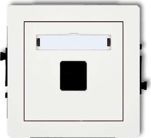 Karlik - DGM-1P - Multimediamottagarmekanism Single utan Deco-modul