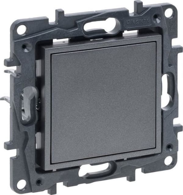 Legrand - 863400 - Ram täckning Niloe Step stål