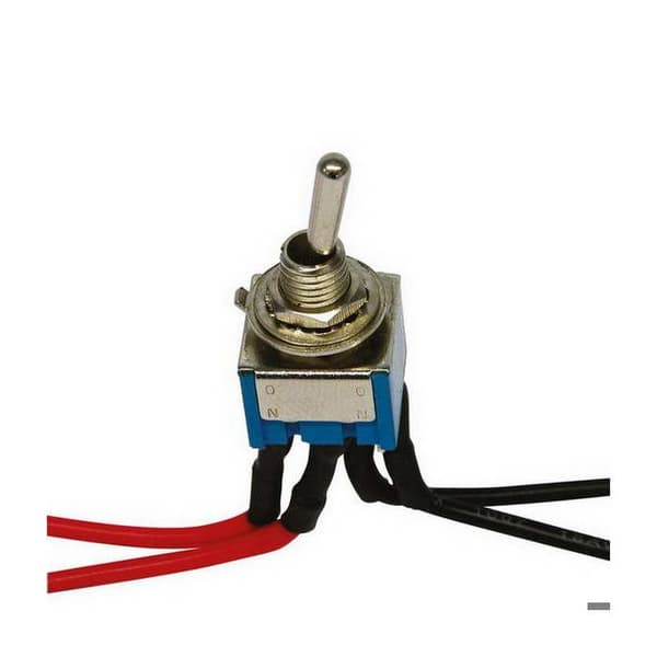 Elektrisk strömbrytare på/av