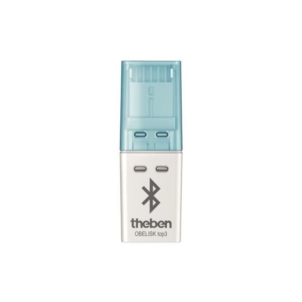 Bluetooth-nyckel - Theben - OBELISK top3 - Vit & blå - Trådlös - Inomhus