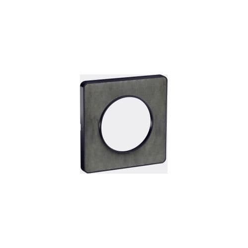 Täckplåt - Schneider Electric - Odace - 1 position - Skiffer - Set med 10 st