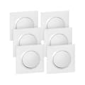Miniatyrbild 1 av 2: Tvåvägsomkopplare - Legrand - Dooxie X6 - Vit - Plast - Paket om 6
