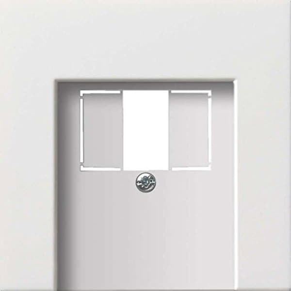 Strömbrytare - GIRA - 0276112 - Ren Vit - TAE + Stereo + USB - Plast Inomhus