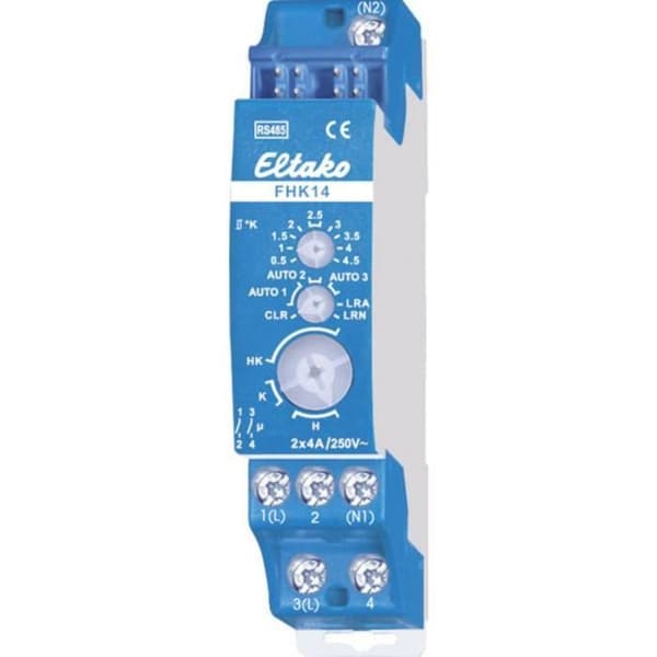 FHK14 Eltako buss RS485 Strömbrytare profilerad Brytningseffekt (max.) 1000 W