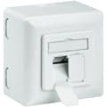 Miniatyrbild 3 av 3: Universal CAT 6a uttag med ytmonteringsram
