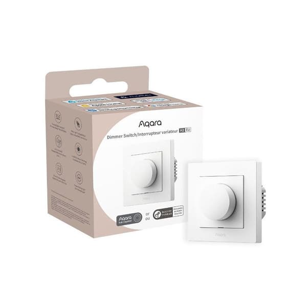 Interrupter Dimmer H2 EU Intelligent Multifunktion Zigbee och Thread Aqara Vit